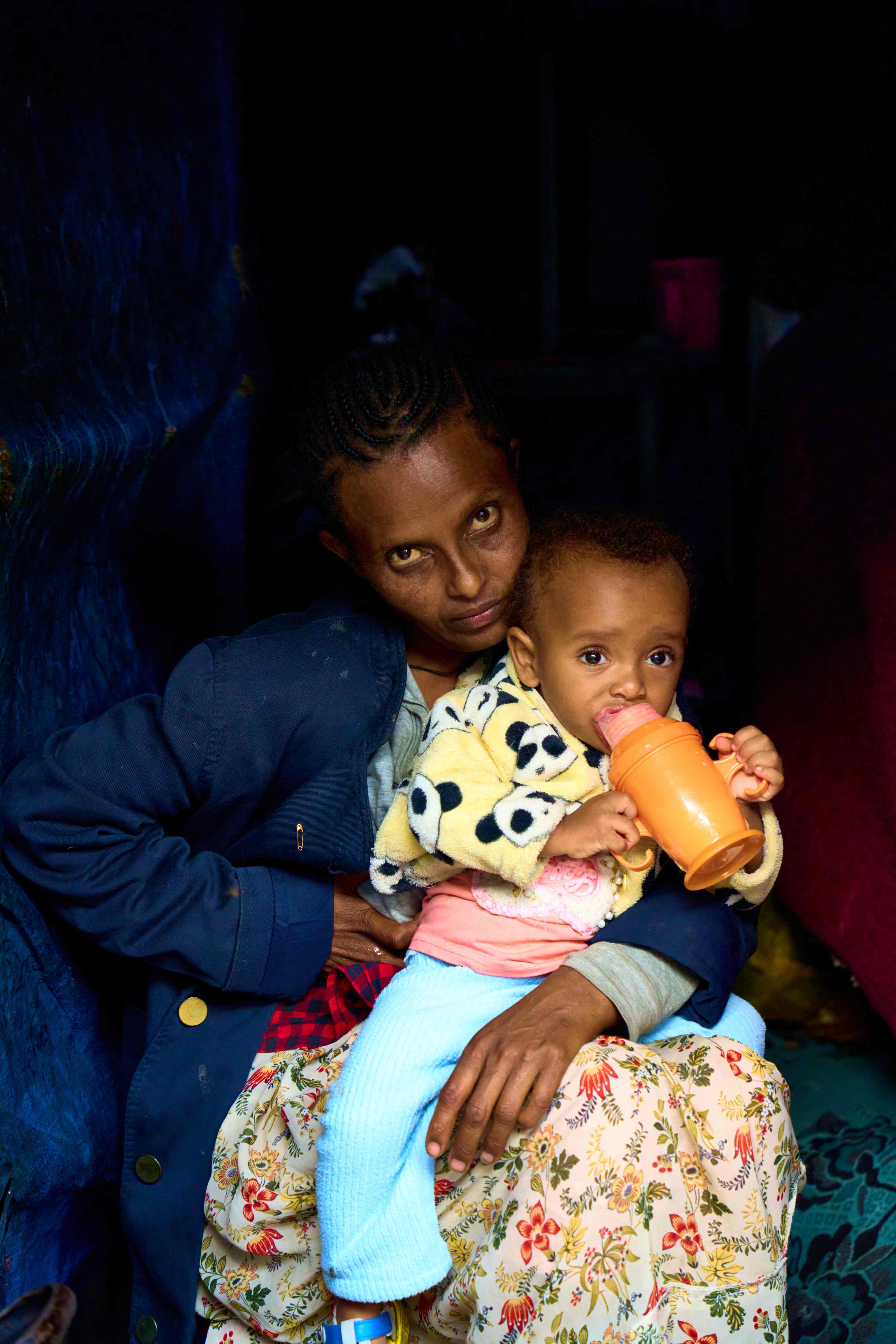 Soliyana and baby Hiwot