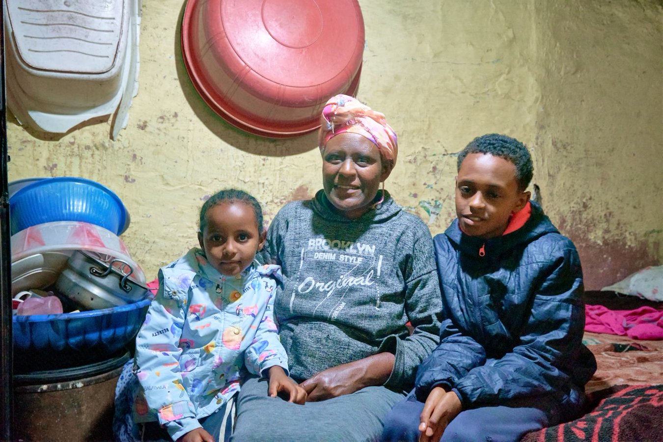 Daniel Mulugeta and Simret